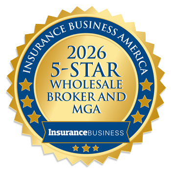 Photo of IBA 5-Star Wholesale Brokers and MGA award medal